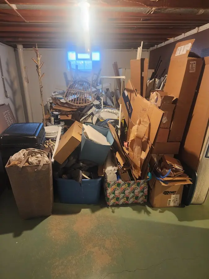 Roll-off dumpster container at job site for 8 Yard Dumpster Rental in Kennesaw State University